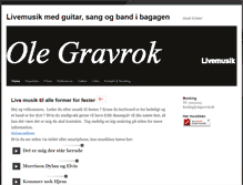 Tablet Screenshot of olegravrok.dk